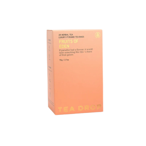 Tea Drop Fruits Of Eden Pyramid Tea Bag - Box 25