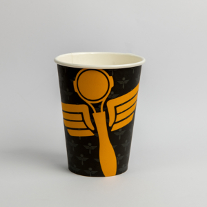 12oz Single Wall Truly Eco Cup Sleeve - Crema (50)