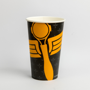 16oz Single Wall Truly Eco Cup Sleeve - Crema (50)