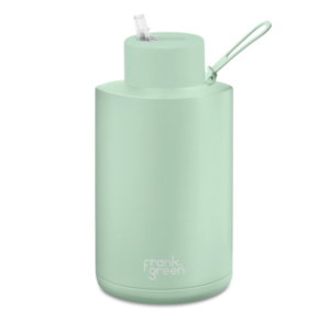 Frank Green Ceramic Reusable Bottle - 68oz/2,000ml - Mint Gelato