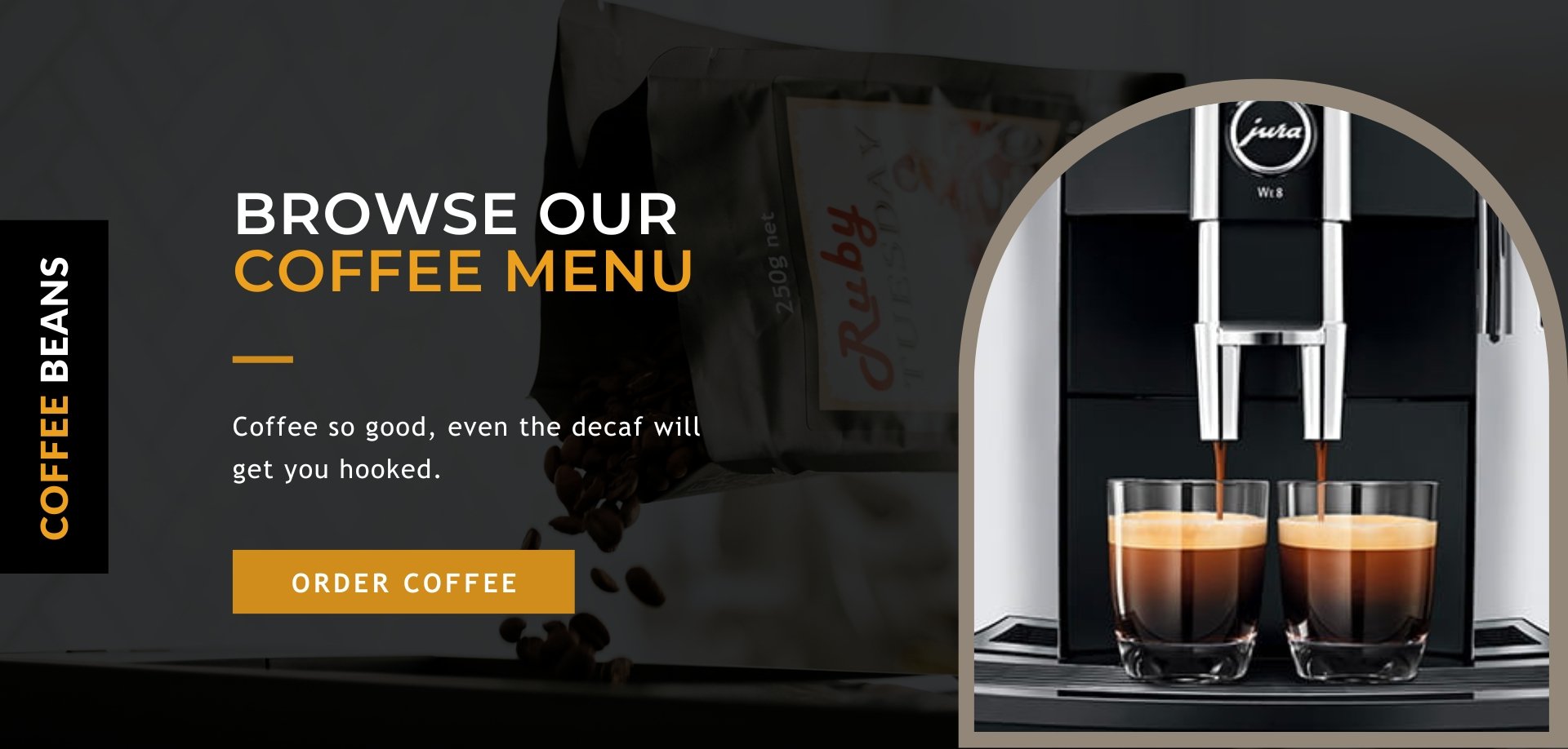 Coffee menu