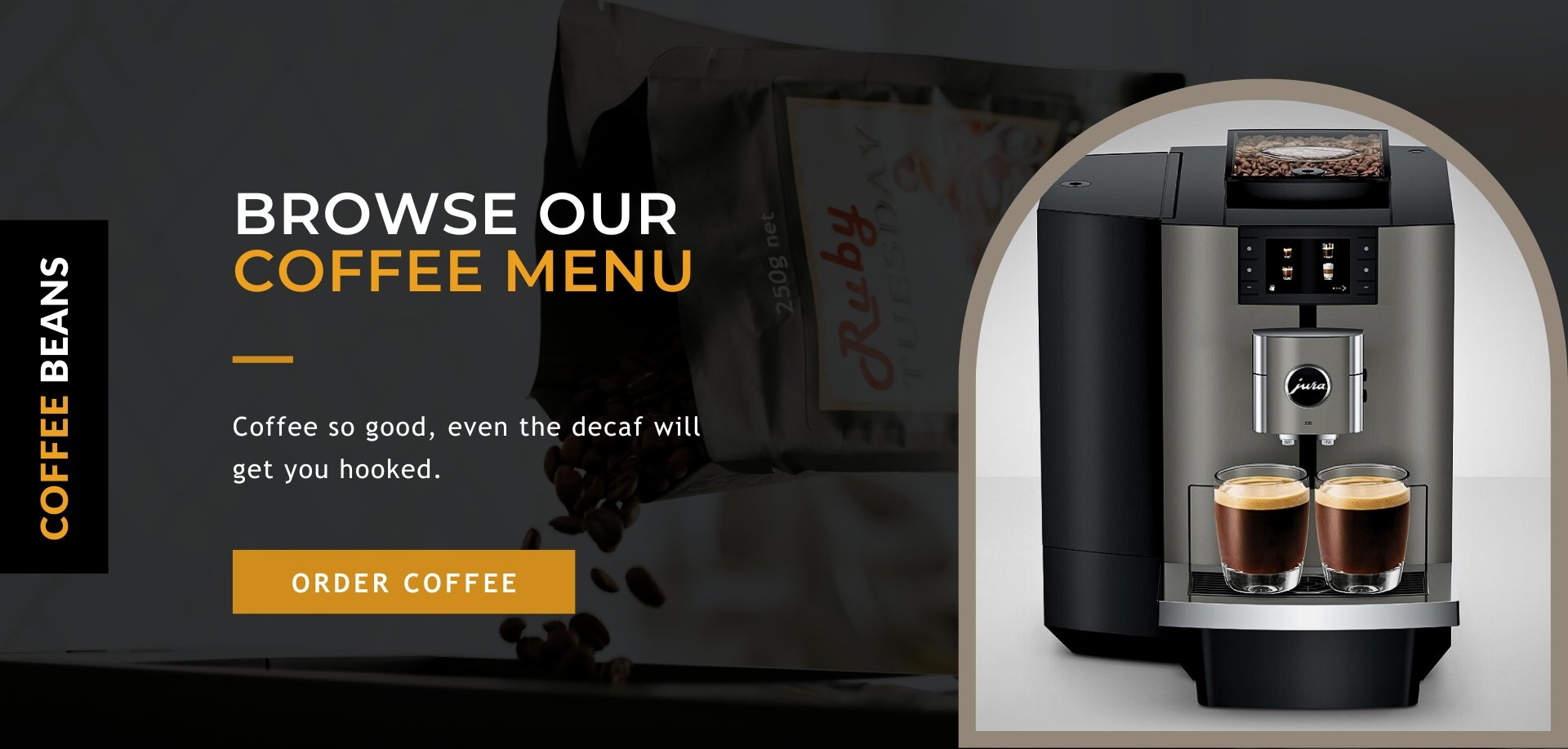 Coffee menu